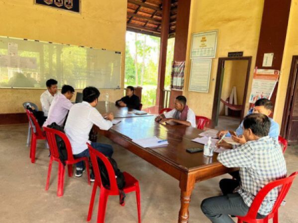 ក្រុមការងារគម្រោង ACSEP បានចុះសម្ភាសន៍សហគមន៍កសិកម្មនៅខេត្តសៀមរាបចំនួន ៤