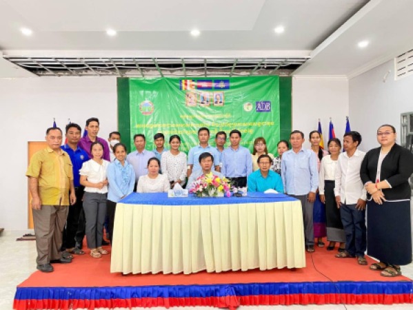 វគ្គបណ្តុះបណ្តាលគ្រូបង្គោលស្តីពី”ការអង្កេតតាមដានសមាសភាពចង្រៃ និងប្រព័ន្ធប្រកាសអាសន្នជាមុនសម្រាប់ដំណាំស្វាយ ស្វាយចន្ទី ដំឡូងមី និងបន្លែ” នៅខេត្តកំពង់ធំ