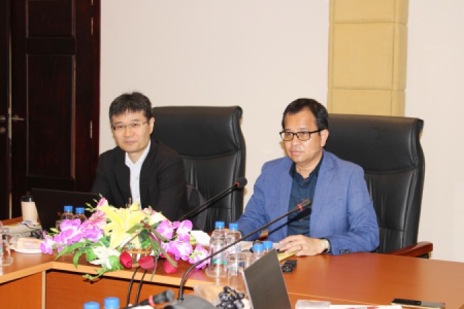 កិច្ចប្រជុំ Kick-off ជាមួយក្រុមការងារបេសកកម្មធនាគារអភិវឌ្ឍន៍អាស៊ី (ADB) ក្នុងគោលបំណងពិភាក្សាលើបច្ចេកទេស ដែលបានអនុវត្តន៍កន្លងមកនៅក្រោមអង្គភាពគ្រប់គ្រងគម្រោងសមាសភាពទី២