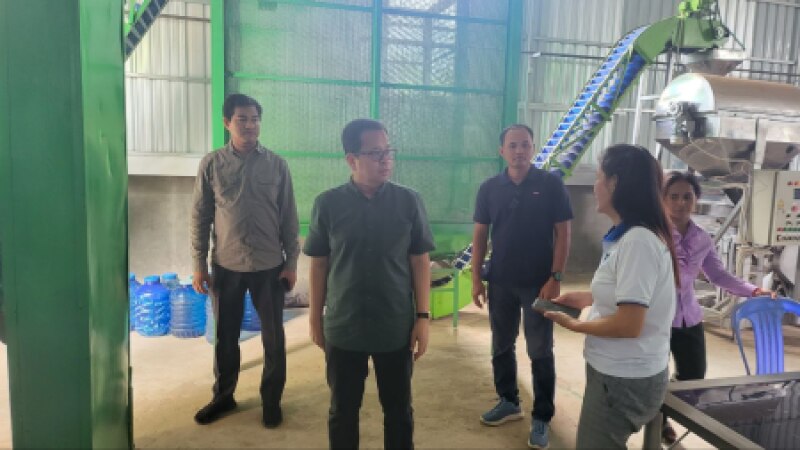 ពិនិត្យវឌ្ឍនសហគមន៍កសិកម្ម និងសហគ្រាសកសិកម្មដែលគម្រោងបានជ្រើសរើសចំនួន ០២