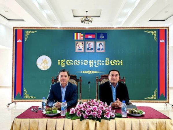 សិក្ខាសាលាថ្នាក់តំបន់ស្តីពី ការផ្គូផ្គងស្ថាប័នហិរញ្ញវត្ថុជាមួយក្រុមអ្នកខ្ចី (កសិករអាជីវករដែលប្រកបរបកសិកម្ម) នៃគម្រោង ACSEP នៅសាលប្រជុំសាលាខេត្តព្រះវិហារ