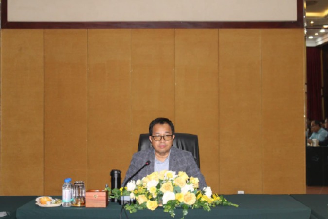 កិច្ចប្រជុំពិនិត្យវឌ្ឍនភាពនៃការអនុវត្តគម្រោងប្រចាំខែកញ្ញា ឆ្នាំ២០២៣