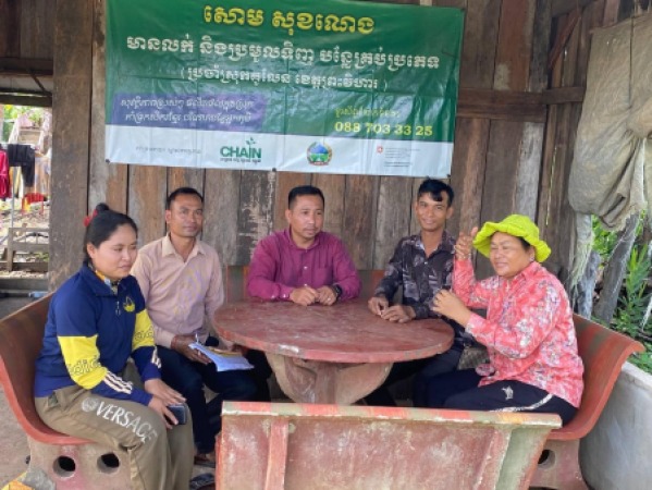 ទីតាំងកសិករមានសក្តានុពលដាំបន្លែ សម្រាប់បញ្ចូលជាកសិករទទួលផ្ទះសំណាញ់ពីគម្រោង