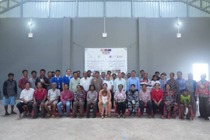 វេទិកាស្តីពី ផ្សព្វផ្សាយផលិតផលឥណទានដល់សមាជិកសហគមន៍ និងកសិករចិញ្ចឹមមាន់ស្រុក នៅសហគមន៍កសិកម្មអូររាំងឪមានជ័យ