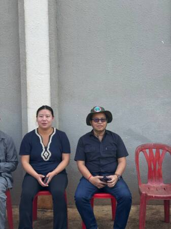 នាយកគម្រោង បានដឹកនាំក្រុមការងារចូលរួមជាមួយ និងក្រុមការងារបេសកកម្មត្រួតពិនិត្យការអនុវត្តគម្រោងនៅពាក់កណ្តាលអាណត្តិនៃធនាគារអភិវឌ្ឍន៍អាស៊ីADB ពិនិត្យនិងពិភាក្សា