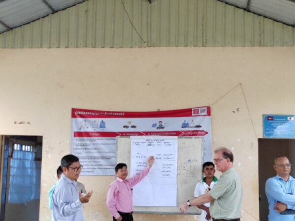 ក្រុមការងារបានជួបសហគមន៍កសិកម្មសាមគ្គីរហ័សមានជ័យ ស្ថិតនៅភូមិថ្កែង និងភូមិកំពត ឃុំរហ័ស ស្រុករវៀង ខេត្តព្រះវិហារ