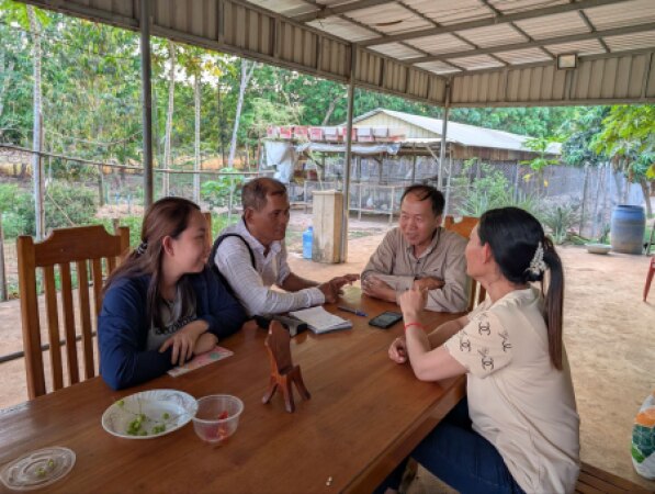ចុះពិនិត្យទីតាំងស្រាវជ្រាវបង្កាត់ពូជមាន់ក្នុងស្រុកនិងភ្ញាស់កូនមាន់ក្នុងស្រុក ក្រោមគម្រោង(ACSEP) ក្នុងខេត្តត្បូងឃ្មុំ និងខេត្តកំពង់ធំ