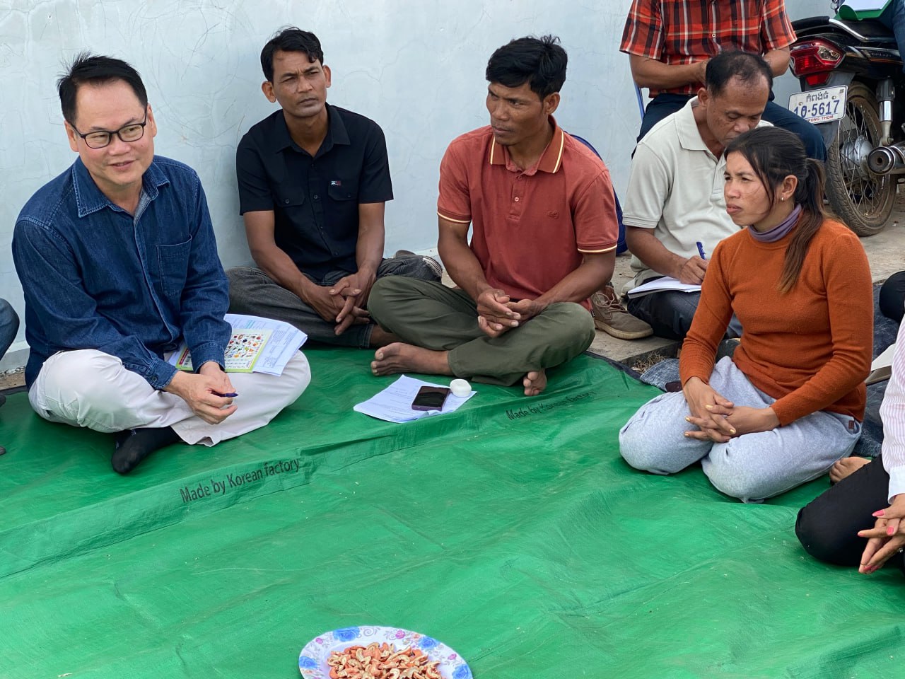 ចុះធ្វើការពិនិត្យវឌ្ឍនភាពការអនុវត្តគម្រោងប្រកួតប្រជែងខ្សែច្រវាក់តម្លៃនិងលើកកម្ពស់សុវត្ថិភាពកសិកម្ម (ACSEP) ជាមួយក្រុមបេសកកម្មនៃធនាគាអភិវឌ្ឍន៍អាស៊ី (ADB) នៅក្នុងខេត្តកំពង់ធំ