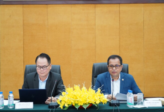 កិច្ចប្រជុំបញ្ចប់បេសកកម្មរវាងក្រុមការងារ ADB’s Review Mission និងក្រុមការងារអនុវត្តគម្រោង