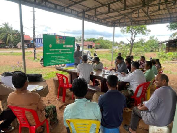 ចងក្រងវីឌីអូឯកសារ សកម្មភាពវគ្គបណ្តុះបណ្តាលបច្ចេកដល់សមាជិកសហគមន៍កសិកម្មស្តីពីបច្ចេកទេសថែទាំដំណាំស្វាយចន្ទី និងបច្ចេកទេសថែទាំដំណាំស្វាយកែវរមៀតខុសរដូវ នៅខេត្តឧត្តរមានជ័យ