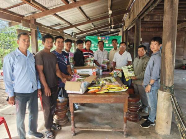 បន្តវគ្គបណ្តុះបណ្តាលដល់សមាជិកសហគមន៍កសិកម្មស្តីពីបច្ចេកទេសថែទាំដំណាំស្វាយចន្ទីនិងដំណាំស្វាយកែវរមៀតខុសរដូវ(វគ្គទី៣)