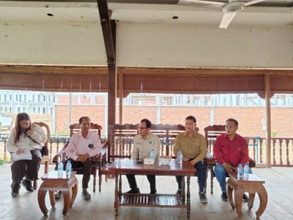 ឯកឧត្តមបណ្ឌិត សរ ចិត្រា អគ្គលេខាធិការក្រសួងកសិកម្ម រុក្ខាប្រមាញ់ និងនេសាទ និងជានាយកគម្រោង(ACSEP) បានអញ្ជើញចុះពិនិត្យវឌ្ឍនភាពគម្រោងនៅក្នុងខេត្តសៀមរាប